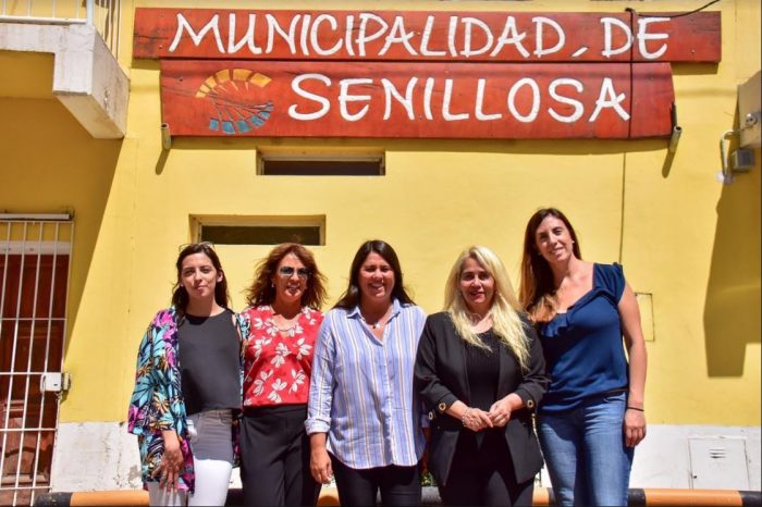 Autoridades de Cámara visitan Senillosa para definir agenda conjunta en temas de género.