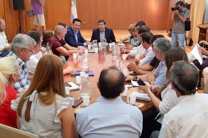 Intendentes neuquinos se reunieron con el ministro nacional Daniel Arroyo