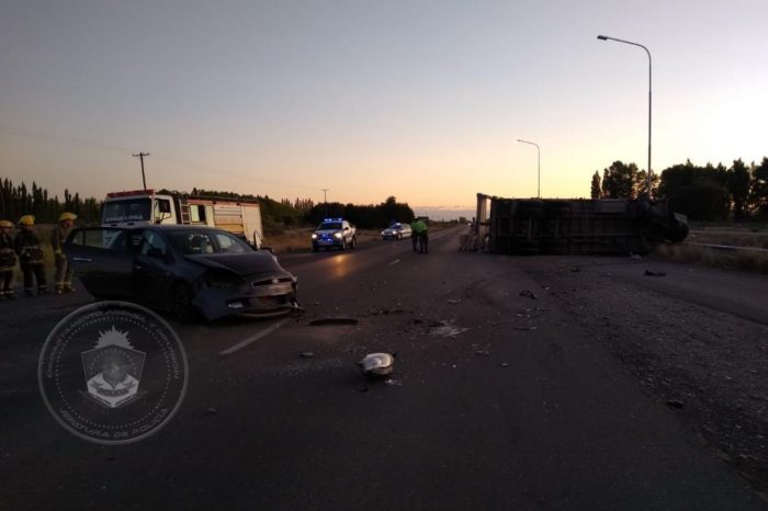 Arroyito: Cuatro lesionados derivados al hospital tras siniestro vial