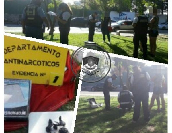 Policía demoró un hombre con droga en la zona balnearia