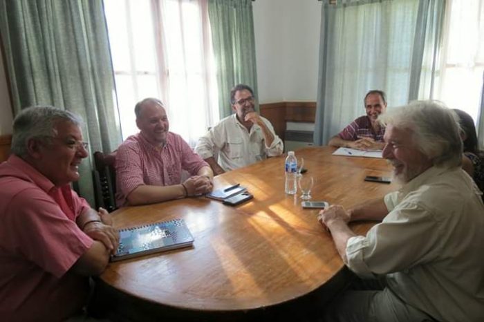 El Intendente del Parque Nacional Lanín Salvador Vellido se reunió con el intendente de Junín de los Andes