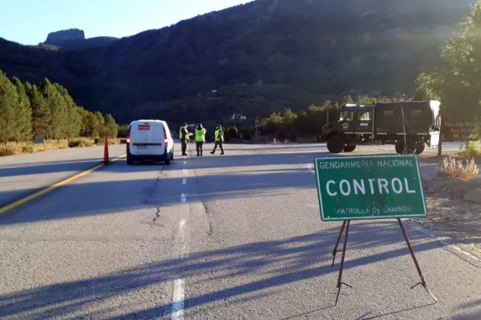 Gendarmeria realiza Operativos de Seguridad en varios puntos de la zona cordillerana