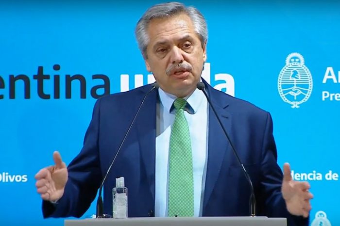 El Presidente anunció un aislamiento social desde mañana hasta el 31 de marzo