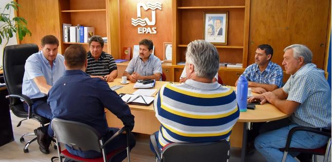 EPAS asiste y avanza con obras para municipios del interior de la provincia