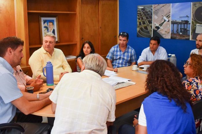 EPAS y Zapala trabajan para mejorar los sistemas de agua y saneamiento