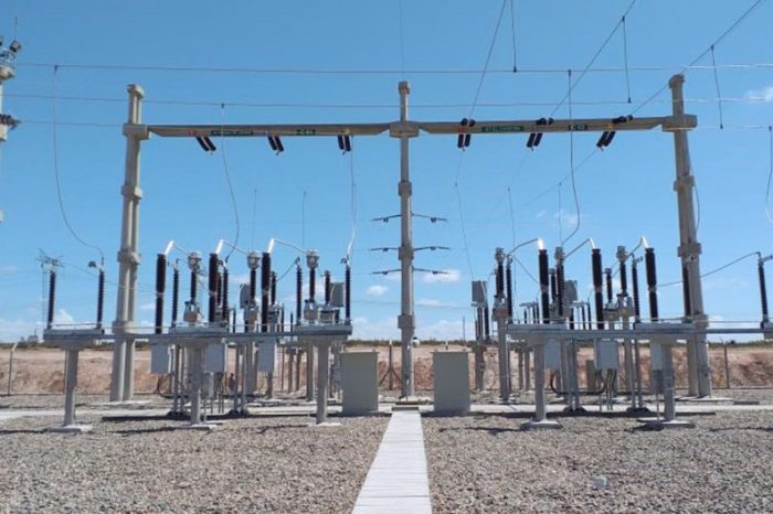 Finaliza la etapa de energización de la estación Bajada Colorada