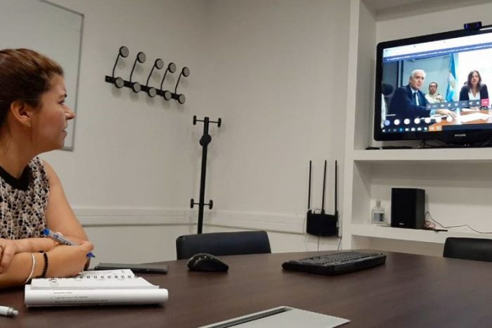 Neuquén participó de una teleconferencia de ministros de Seguridad