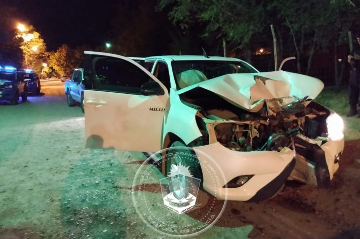 Incumplió la Cuarentena, condujo borracho, chocó y fue demorado