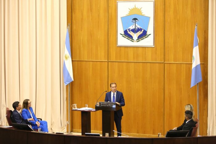 Apertura del XVIX período de sesiones ordinarias de la Legislatura neuquina