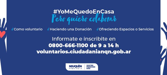 Coronavirus: más de mil personas solidarias ya se ofrecieron para ser parte del programa “Ayudándonos”