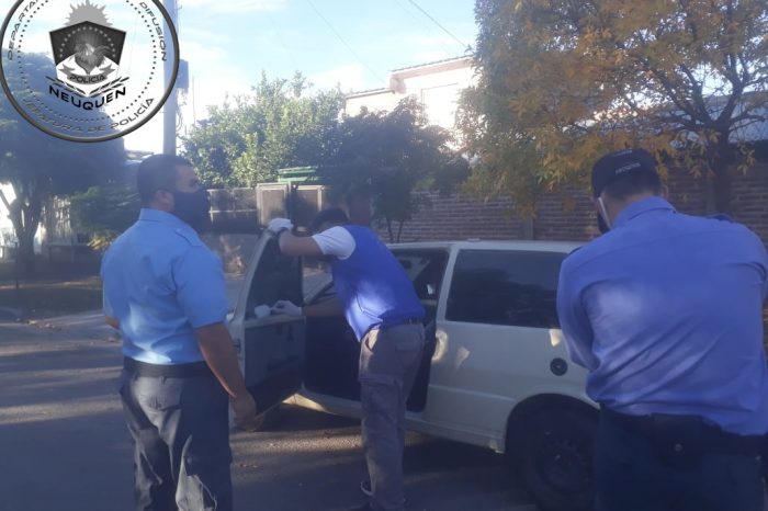 Personal de la Cría. 41° recupera un vehiculo robado