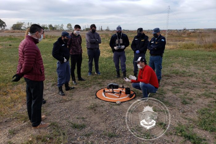 Policías realizan curso de Operadores de Drones