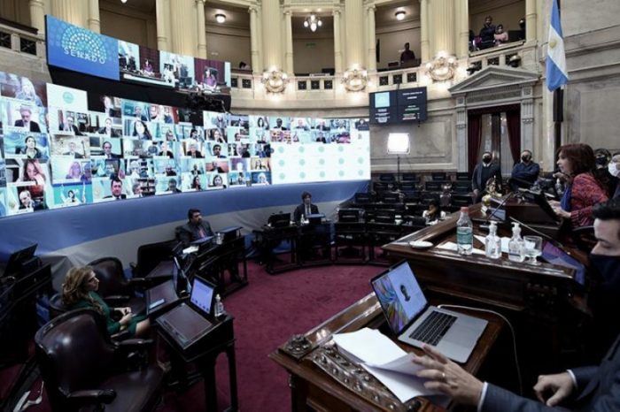 Los proyectos que se presentaron en el Senado para mitigar la crisis por el coronavirus