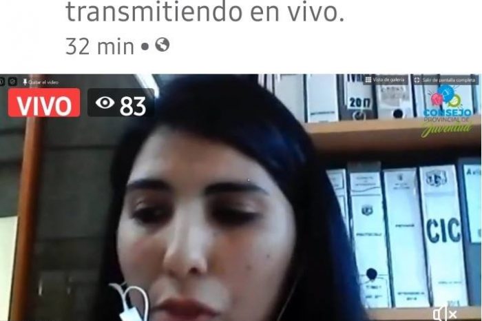 Se realizó la 1ra. sesión virtual del Consejo Provincial de las Juventudes