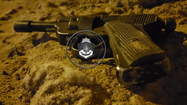 Dos jóvenes aprehendidos con un arma en su poder