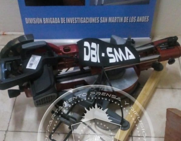 San Martín: procedimiento policial permite recuperar una costosa herramienta robada