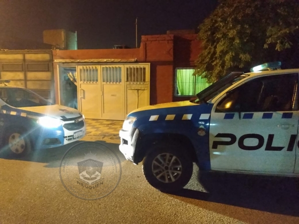 Dos jóvenes fueron atrapados infragantis en el interior de una vivienda