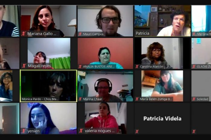 Reunión virtual con representantes de las áreas Mujeres de la provincia