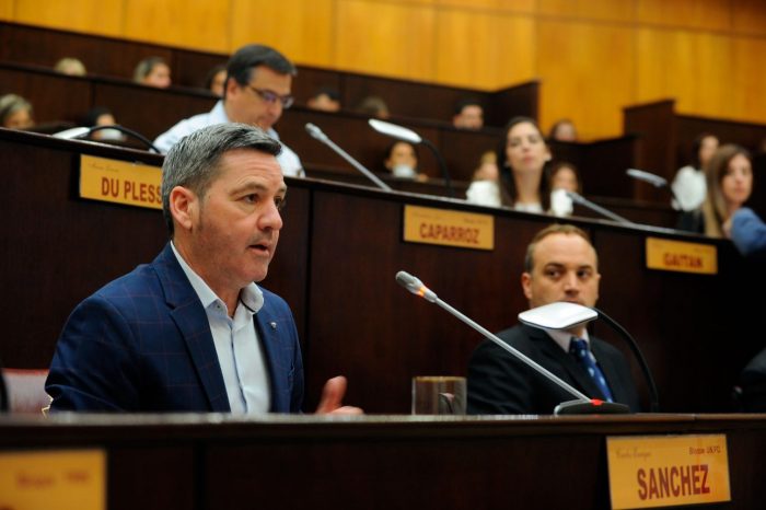 El diputado Carlos Sánchez (UP) pide informes por los sismos ocurridos en Añelo y Sauzal Bonito