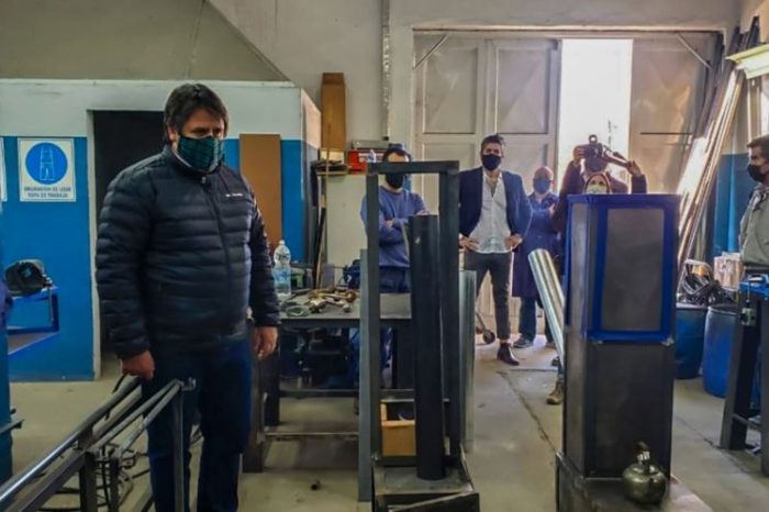 El proyecto “estufas solidarias” se realizará en las instalaciones de la Epet N° 8