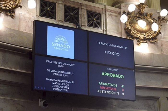 El Senado aprobó la ley de educación a distancia y arrancó el debate de alquileres