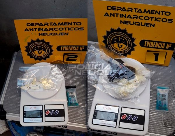 Demoran a mujer tras allanamiento por poseer estupefacientes en su poder