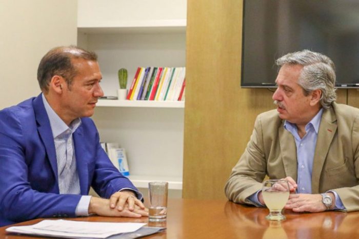 Gutiérrez declaró “huésped de honor” al presidente Alberto Fernández