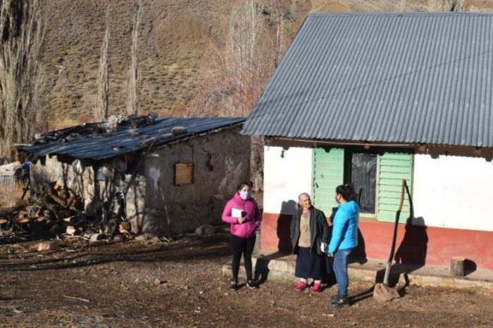 La Municiapalidad de Los Miches sigue realizando visitas a los adulto mayores de su ejido