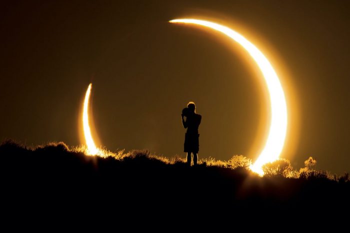 Llega el solsticio de invierno con un anillo de fuego en el cielo
