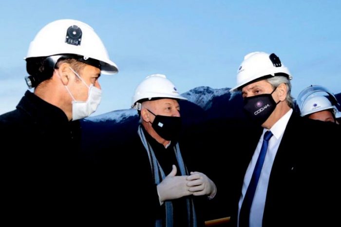 Fernández y Gutiérrez pusieron en marcha la planta de tratamiento de Villa La Angostura