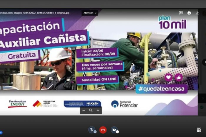 Comenzó el ciclo de cursos online del Plan 10 Mil
