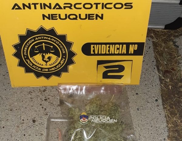 Golpe al narcomenudeo en varias localidades de la provincia del Neuquén