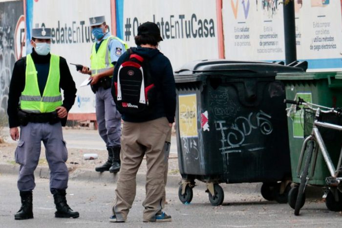 Más de 500 multas por no usar el barbijo