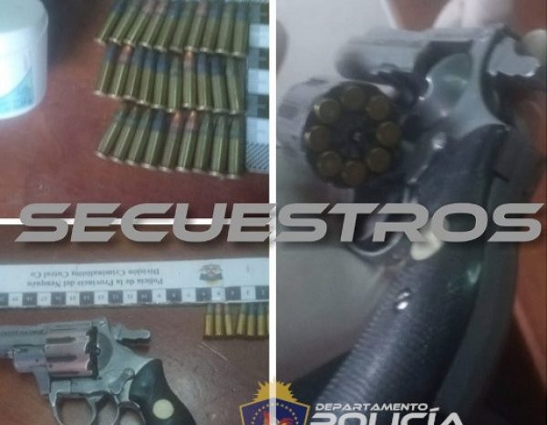 Secuestran un arma y municiones en allanamiento