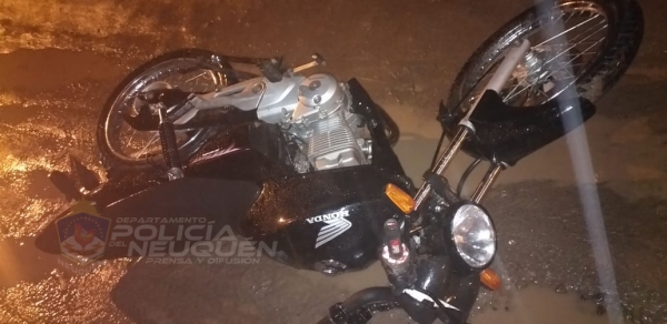 Demoran a joven in fraganti  intentando robar una motocicleta