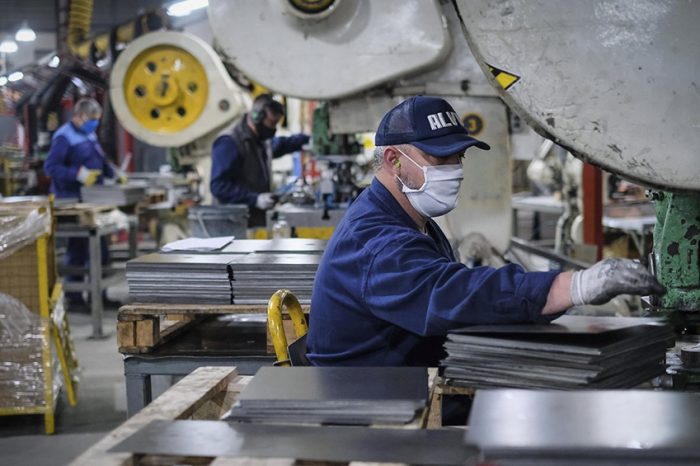 La utilización de la capacidad instalada de la industria fue de 46,4% en mayo