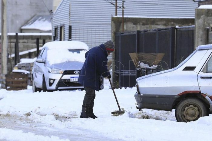 Tierra del Fuego registró un récord de -14,9 grados