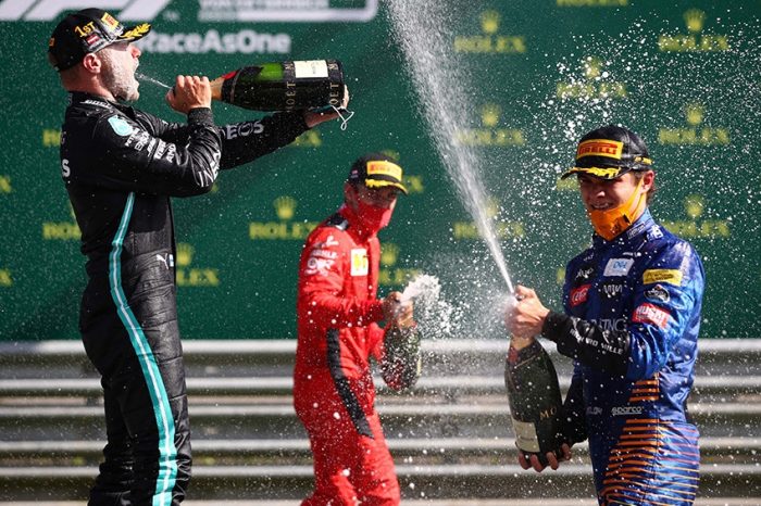 Bottas ganó en Austria y Hamilton quedó fuera del podio por una sanción