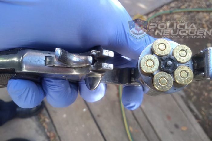 Intimidó con un arma de fuego a su ex pareja, fue demorado por personal policial
