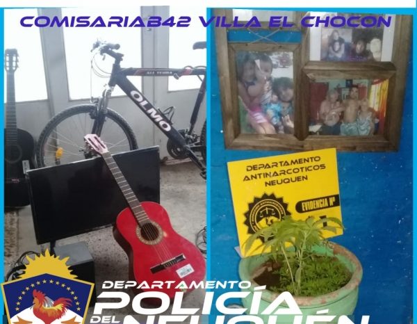 Villa el Chocón: recuperaron elementos robados