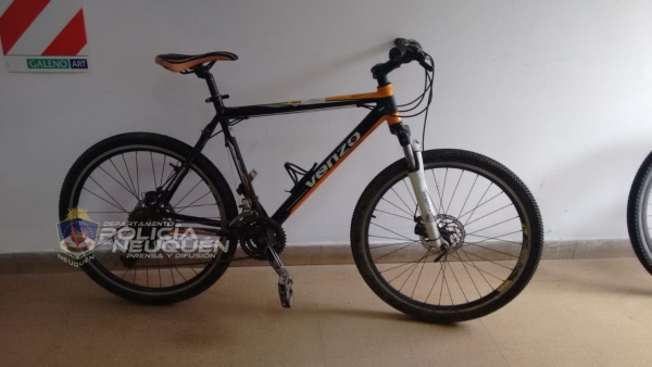 Neuquén y Cutral Có: recuperan dos bicicletas costosas robadas