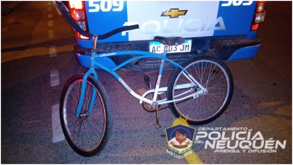 Personal Policial recuperan dos bicicletas sustraídas minutos antes