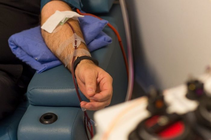 La primera persona recuperada de Covid-19 de la provincia donó plasma por tercera vez