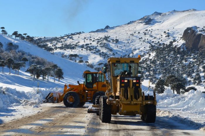 Vialidad Provincial continúa trabajando en las rutas neuquinas