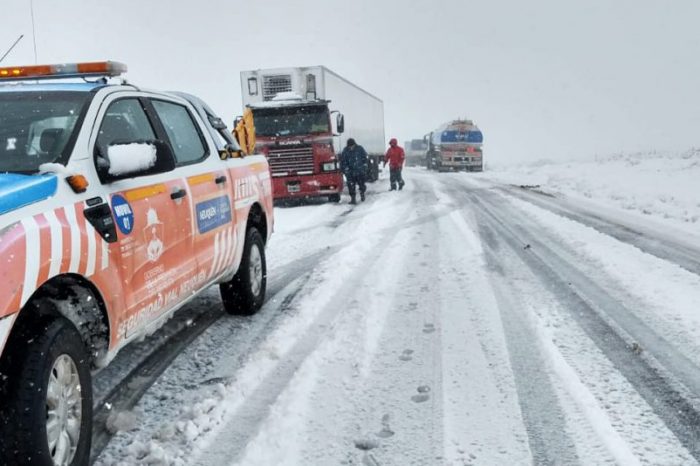 Por temporal, desde las 19 rutas cerradas en la provincia