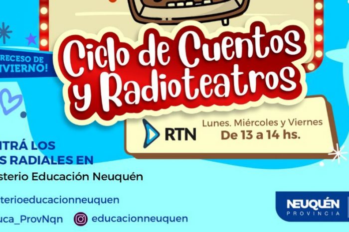 Ciclo de cuentos y radioteatros durante el receso de invierno