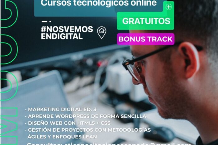 Hoy cierra la inscripción de los cursos de Diseño Web, Marketing Digital y otras capacitaciones coordinadas por el COPADE