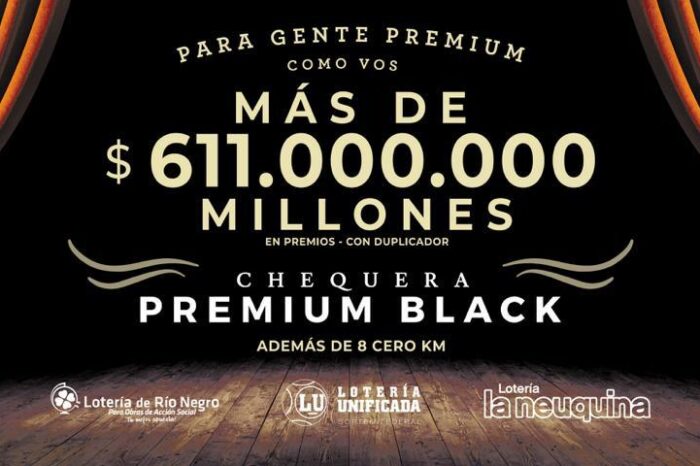 Chequera Premium Black, Ya está a la venta!