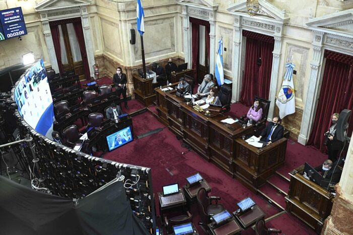 El Senado debate en sesión el proyecto de ampliación de la moratoria fiscal