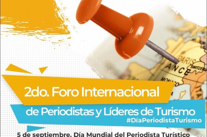 Evento online y gratuito: 2do Foro Internacional de Periodistas y Líderes de Turismo
